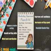Handwriting Improvements Classes for Kids in CR Park