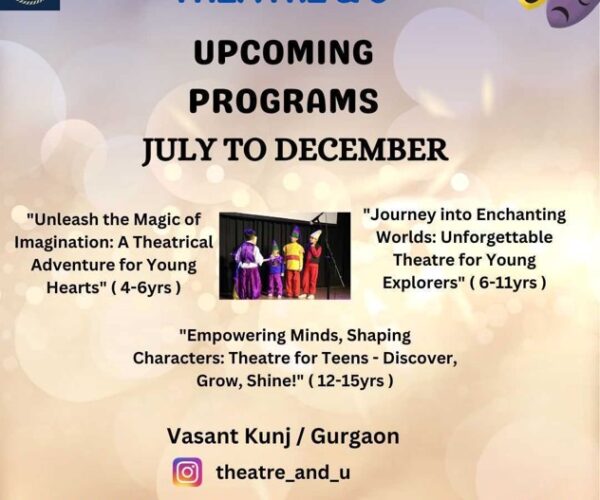 Theater Classes for Kids and Teens in Vasant Kunj