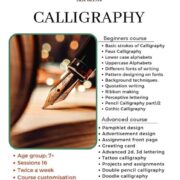 Calligraphy Writing Classes