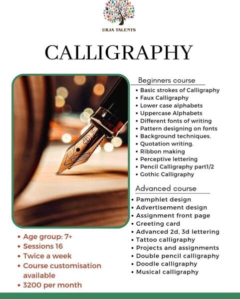Calligraphy Writing Classes