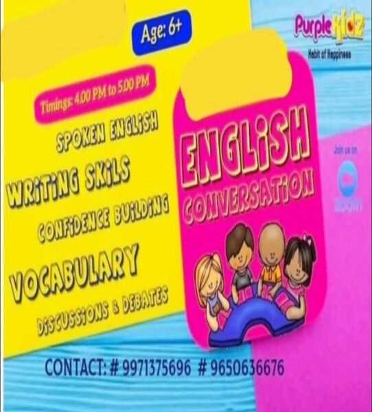 English Conversation Classes for kids in Gujrawala Town