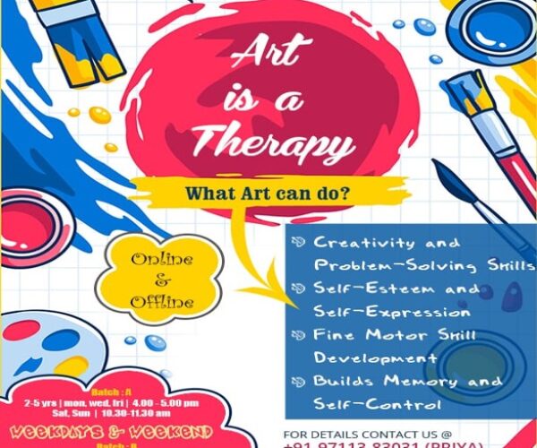 Art n Craft Classes for Kids in CR Park