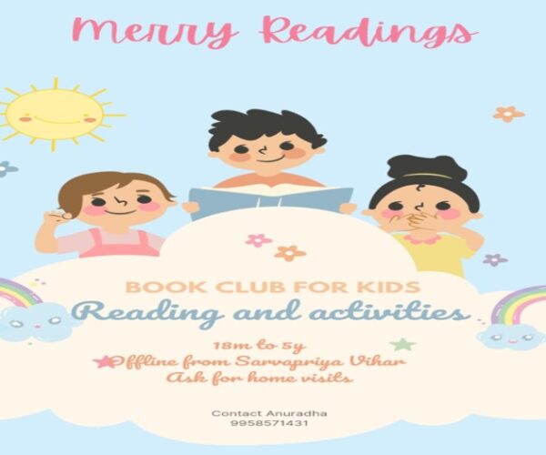 Reading and Activities Classes – Story Telling Classes in Sarvpriya Vihar