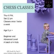 Chess Classes for kids and Teenagers in South Ex Part 2