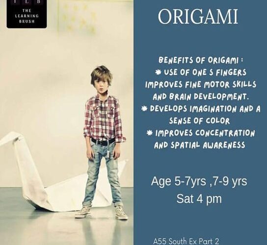 Art n Craft Origami Classes for Kids in South Ex Part 2