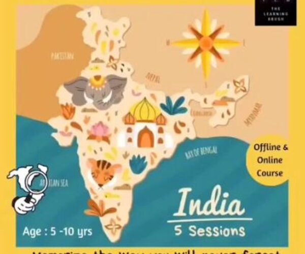 Political Map and Physical Features for Kids in South Ex Part 2