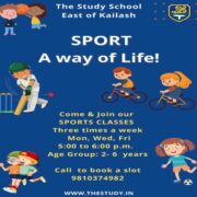 All Type Sports Classes for Kids in East of Kailash