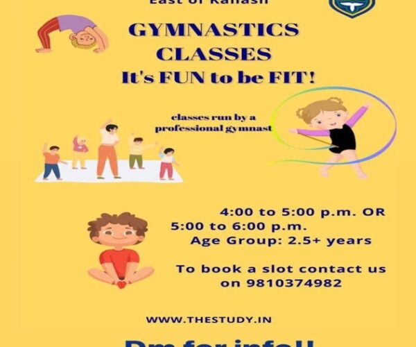 Gymnastics Classes for Kids & Teenager in East of Kailash