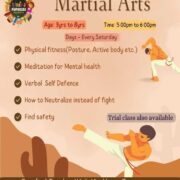 Martial Arts Classes for Kids in Punjabi Bagh