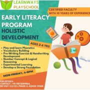 Early Literacy Classes for Kids in Ashok Vihar