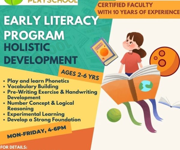 Early Literacy Classes for Kids in Ashok Vihar
