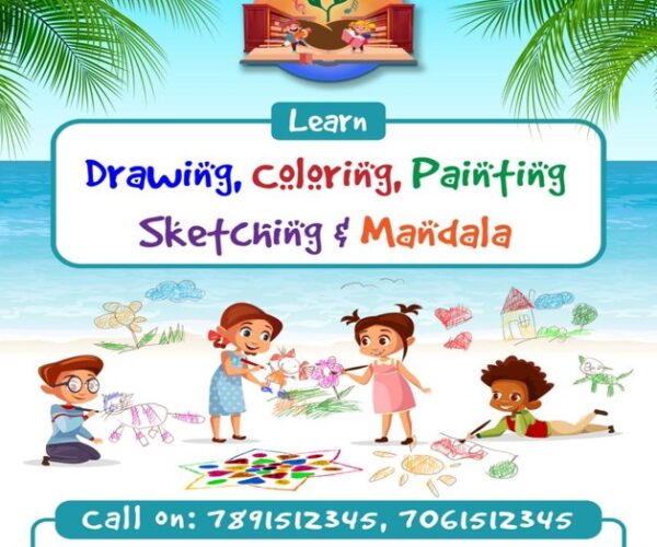 Drawing, Sketching, Painting & Mandala Classes for Kids in Patparganj