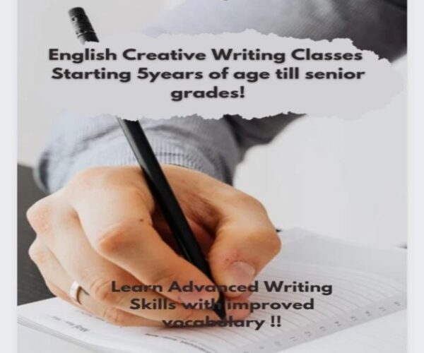 Creative English Writing Classes for Kids, Teenager & Adults in Sector 41 Noida