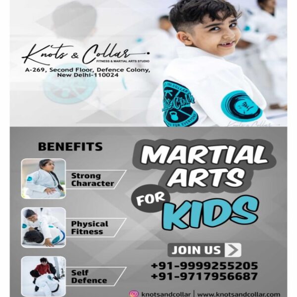 Martial Arts Class for kids in DEFENCE COLONY
