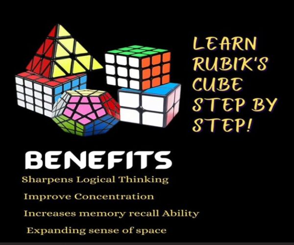Learn Rubik’s Cube Solution Classes for Kids & Teenagers