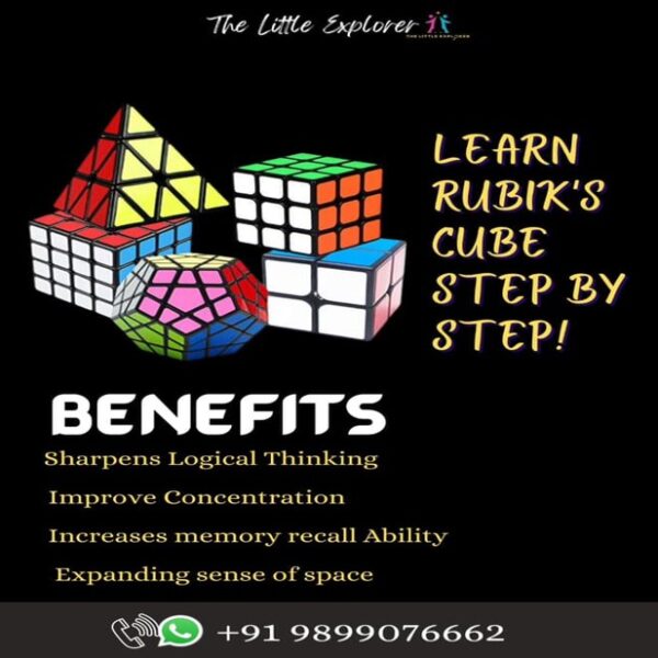 Learn Rubik's Cube Solution Classes for Kids & Teenagers