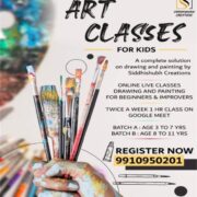 Online Art Classes of Drawing and Painting for Kids