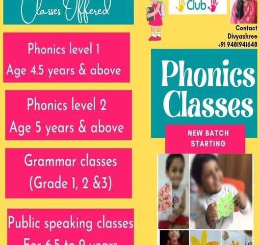 Online English Phonics Classes for Kids