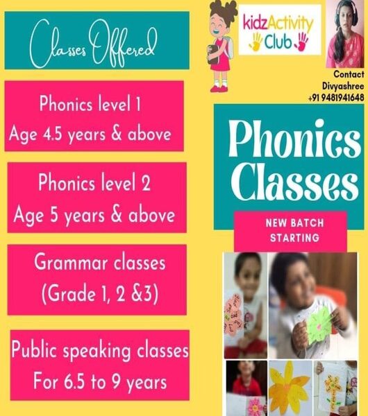 Online English Phonics Classes for Kids