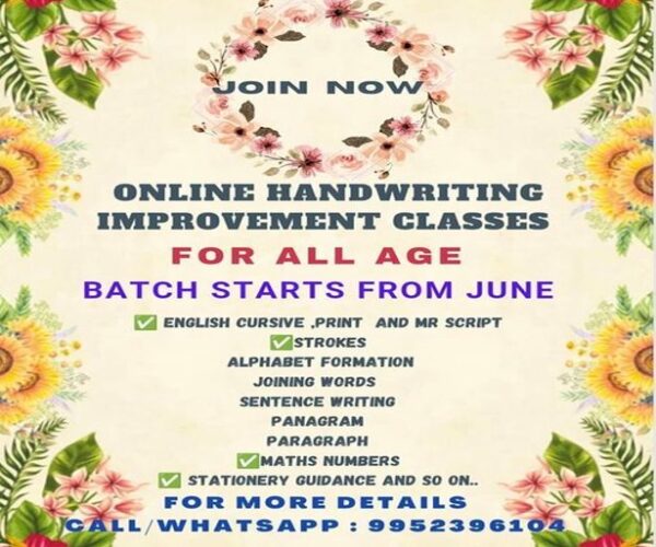 Online Handwriting Improvement Classes for Kids