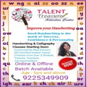 Calligraphy Writing and Handwriting Improvement Classes for Kids in Malviya Nagar