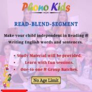 Online English Phonics Classes for Kids