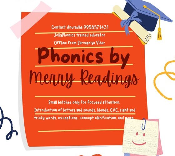 English Phonics Classes for Kids in Sarvpriya Vihar