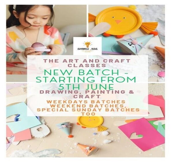 Art and Craft Classes for Kids in Raj Nagar