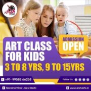 Art and Craft Classes for Kids in Naraina Vihar