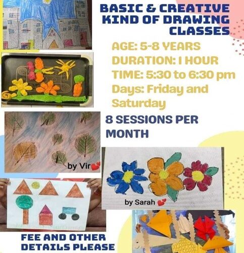Drawing Classes for Kids in Sector 48 Noida
