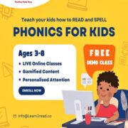 Online English Phonics Classes for Kids