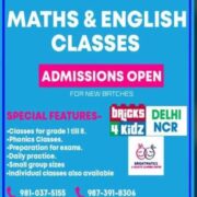 Maths and English Classes for Kids in Hauzkhas
