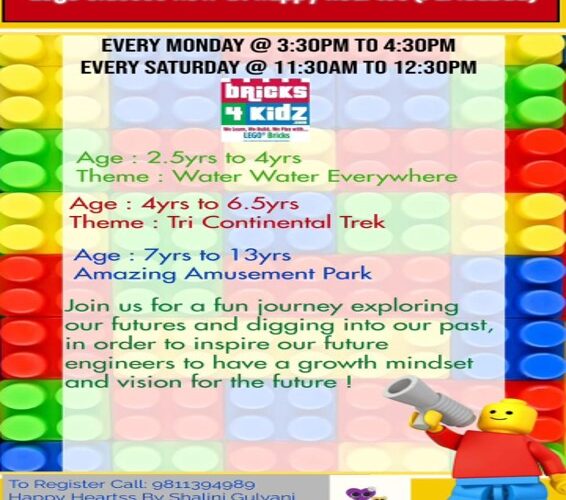 Lego Claases for Kids in Sector 14 Faridabad