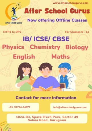 Class 6 to 12 Tuition Classes for Kids in Sector 49 Gurgaon