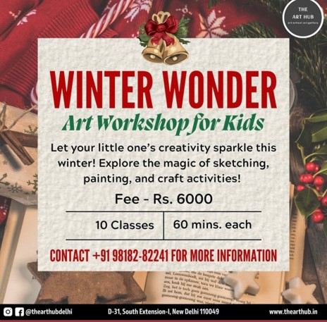 Winter Wonder Art Workshop for Kids South Extension 1