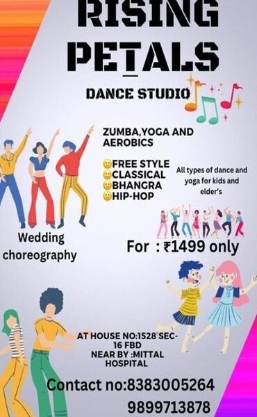 Dance Classes for Kids in Sector 16 Faridabad