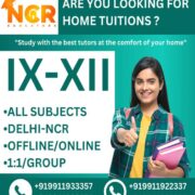 Tuition Classes for Class 9th to 12th in Sector 58 Noida