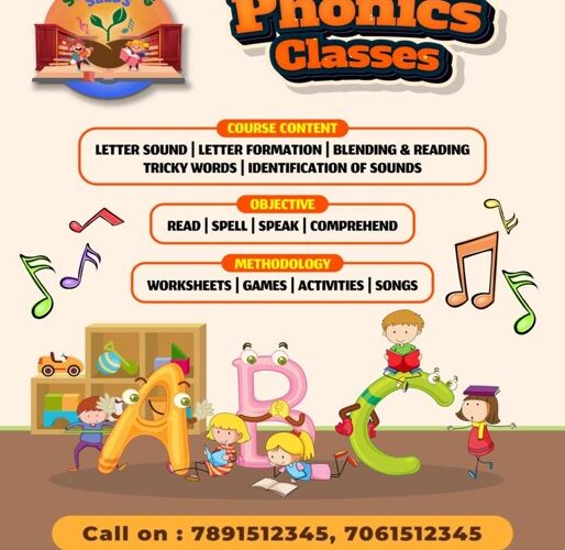 English Phonics Classes for Kids in Patparganj IP Extension