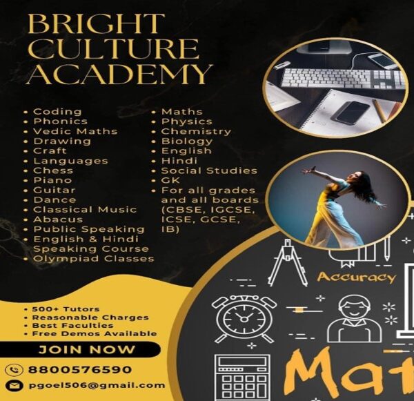 Bright Culture Academy - All Type Kids Classes