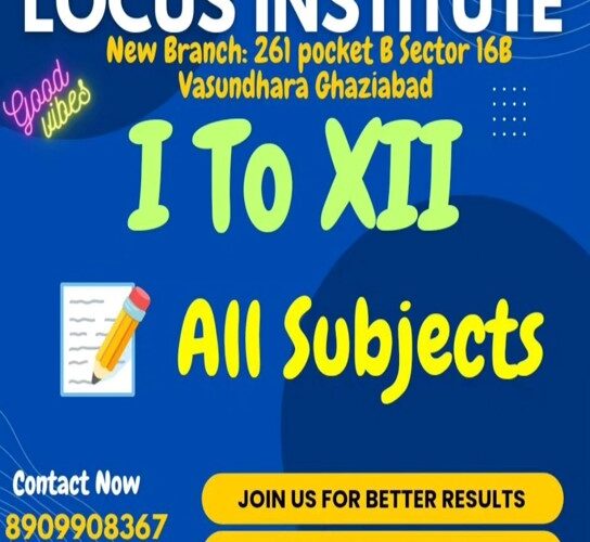 Tuition Classes for Kids from 1st to 12th in Sector 16B Vasundhara