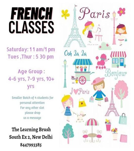 French Language Classes for Kids in South Ex 2