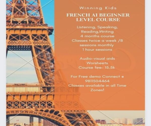 French Language Classes for Kids in Sector 41 Noida