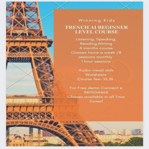 French Language Classes for Kids in Sector 41 Noida