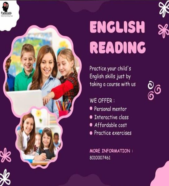English Reading Classes for Kids in Pitampura