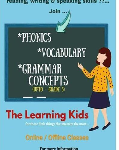 English Phonics & Grammar Classes for Kids in Satya Niketan Moti Bagh