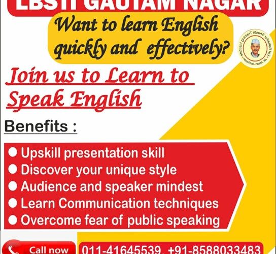 English Learning Classes in Gautam Nagar Delhi