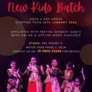 Kathak Dance Classes in Mayur Vihar Phase 2