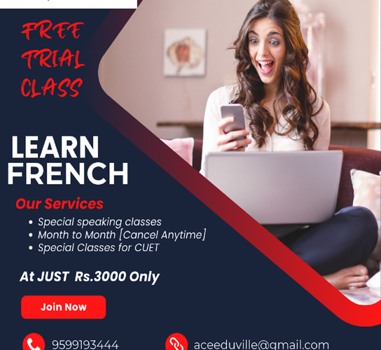 French Language Learning Classes in Ajay Enclave Ashok Nagar