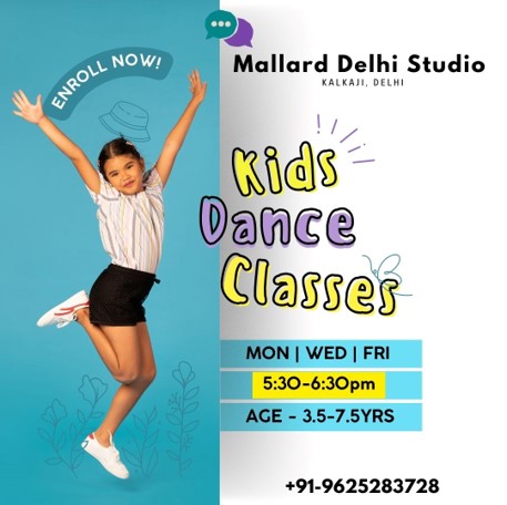 Dance Classes for Kids in Kalkaji