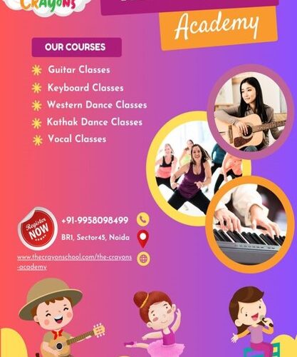 Music and Dance Classes for Kids in Sector 45 Noida